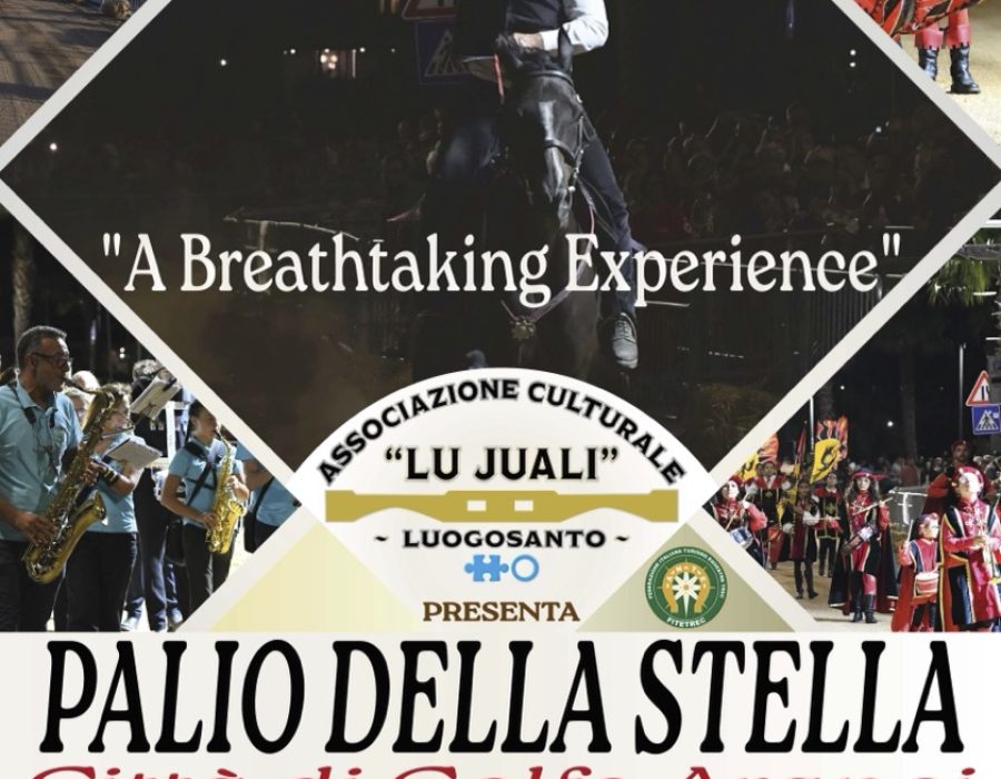 LOCANDINA PALIO DELLA STELLA GOLFO ARANCI 2026